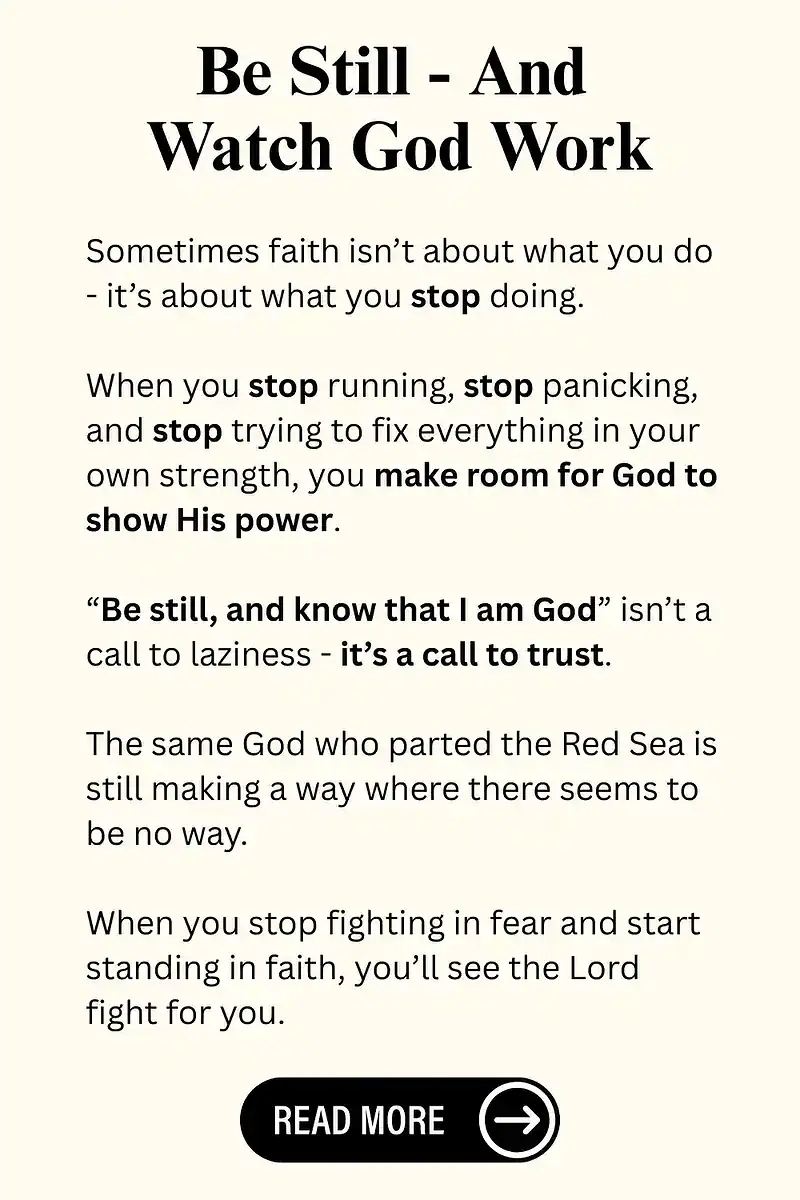 The Battle Is the Lord’s