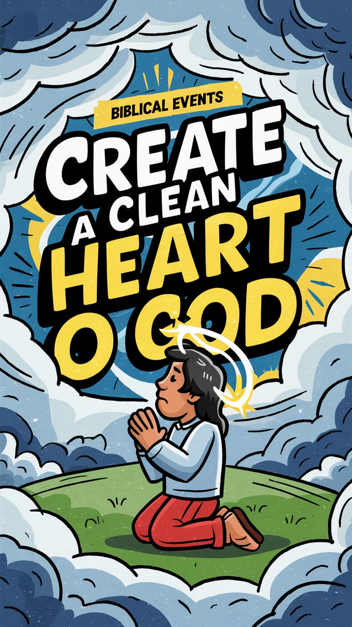 Create in me a clean heart, O God