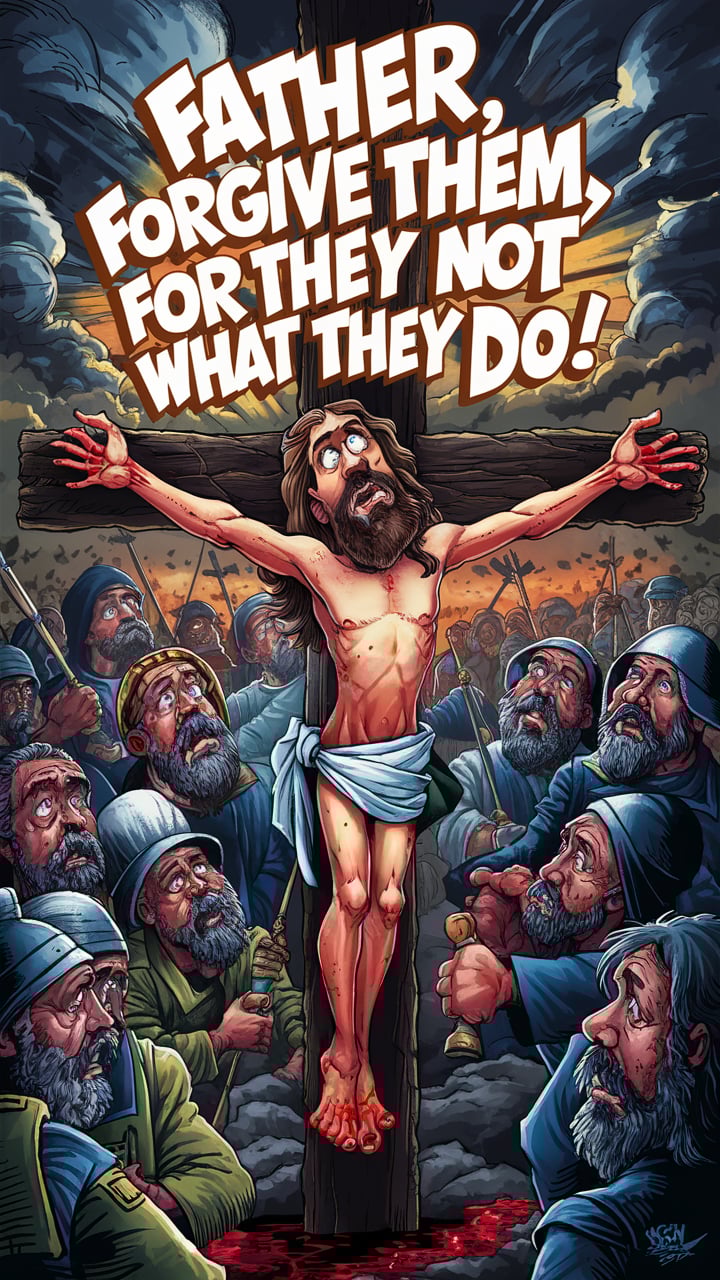 Father, forgive them, for they know not what they do