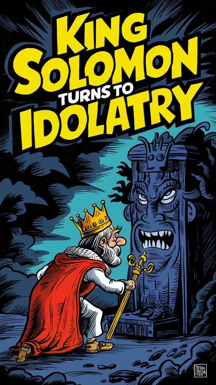 King Solomon's Turn to Idolatry