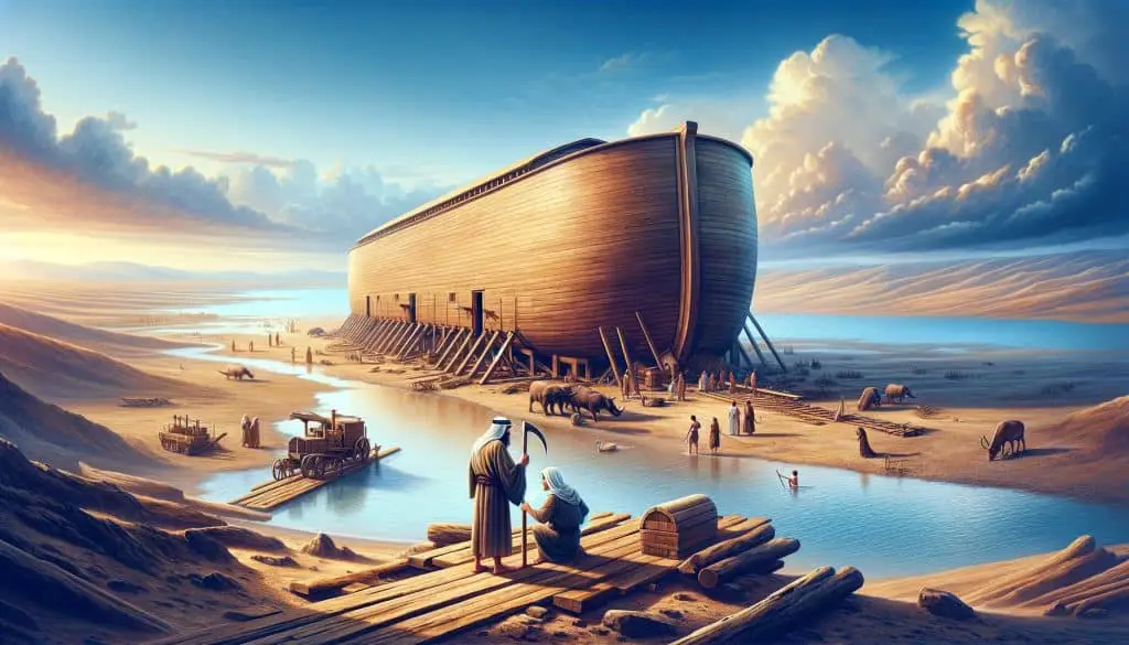 Noah demonstrated remarkable faith in God