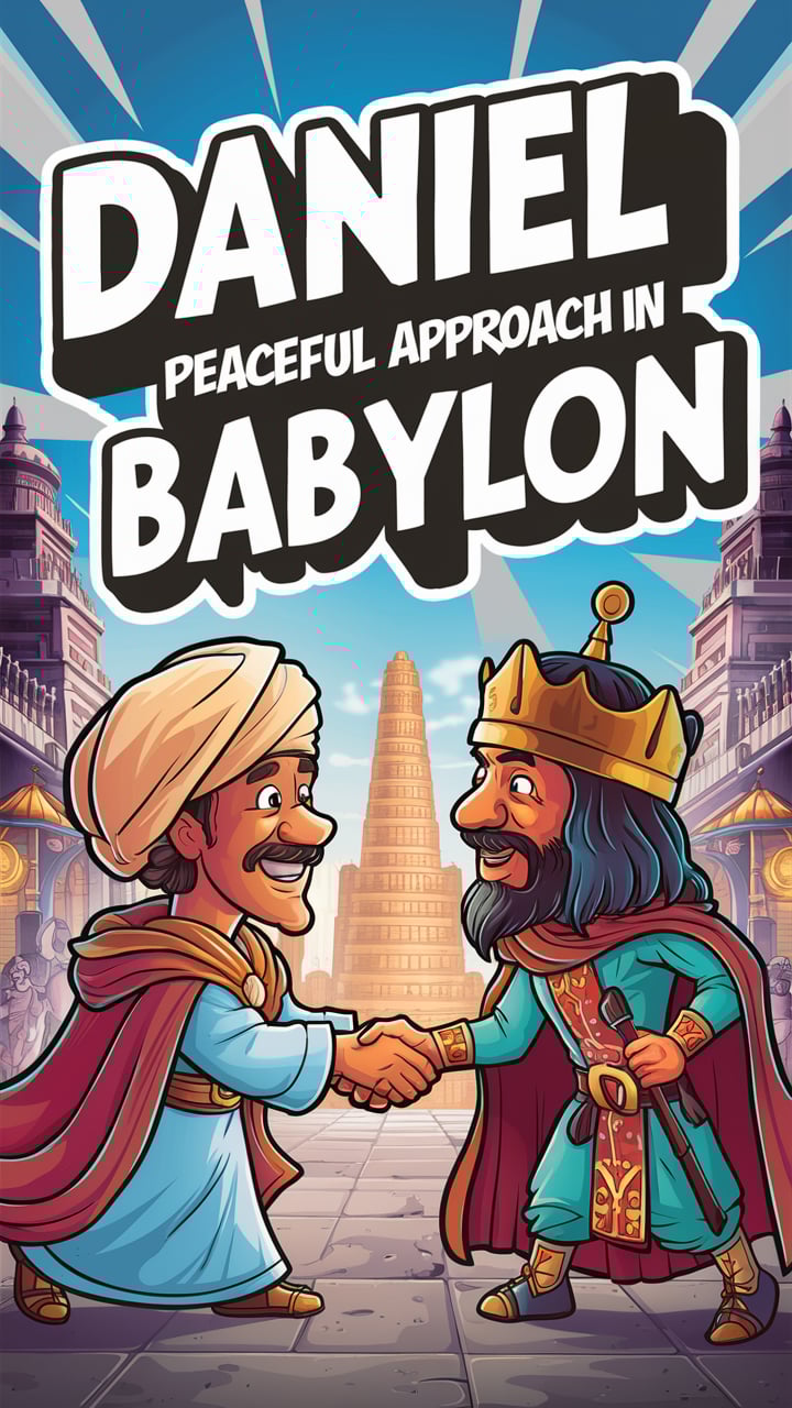 Daniel's Peaceful Approach in Babylon