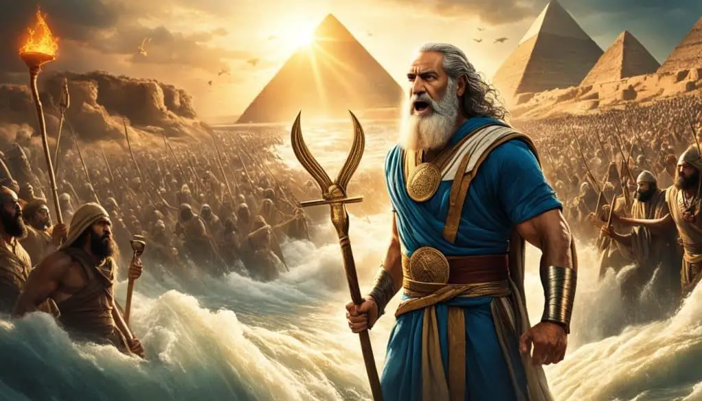 Moses Overcomes Pharaoh's Oppression