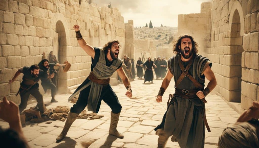 Sanballat and Tobiah's Mockery Sanballat and Tobiah's Mockery