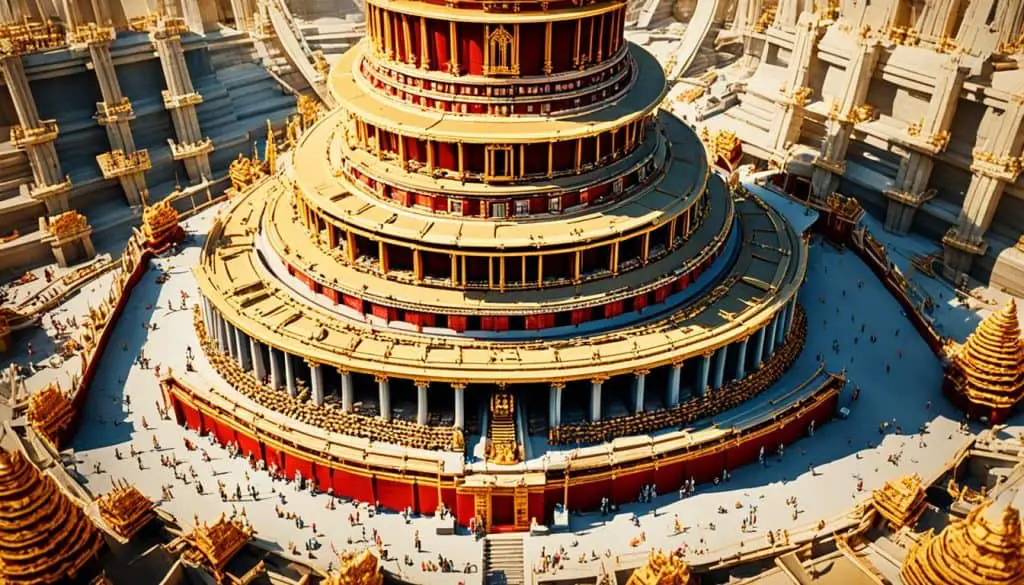 Solomon’s vow to build the temple