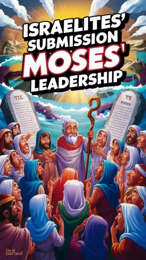 The Israelites' Submission to Moses' Leadership