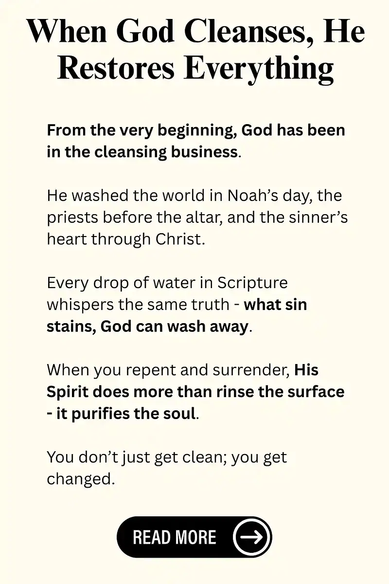 When God Washes You Clean