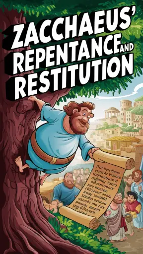 Zacchaeus' Repentance and Restitution