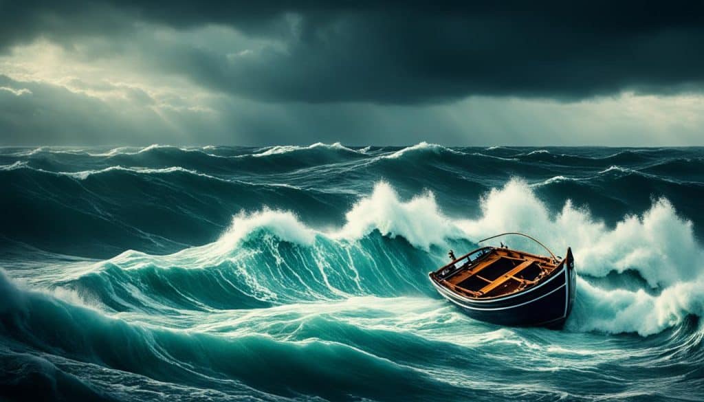 examples of worry in the bible