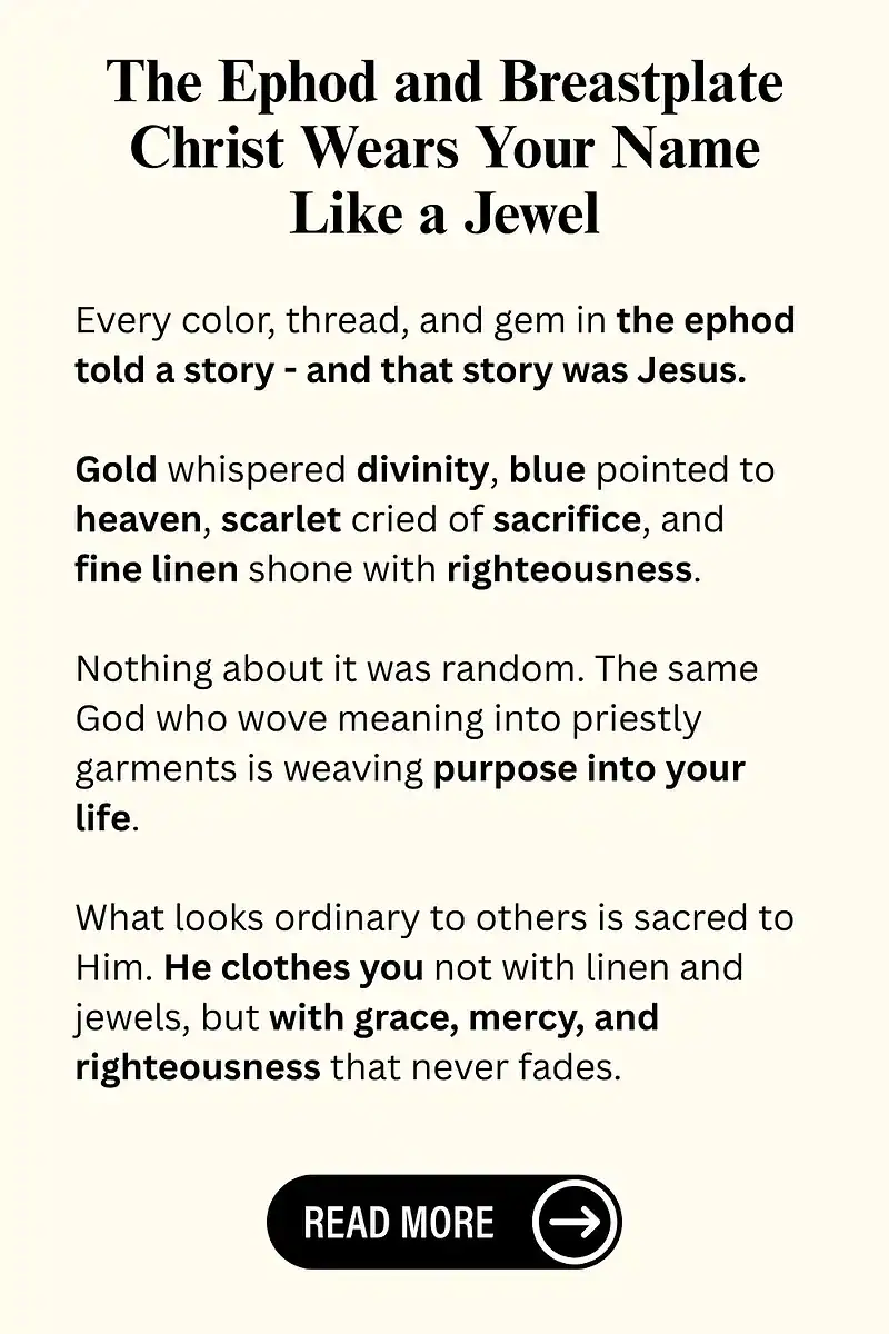 Ephod and Breastplate