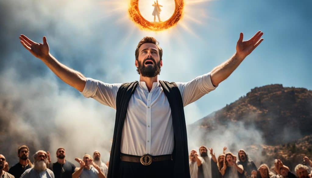 Elijah Calling Down Fire from Heaven on Mount Carmel