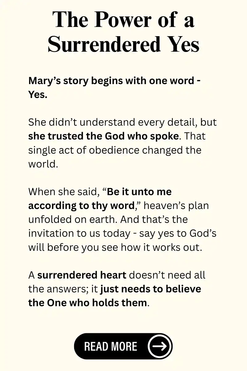 God’s spotlight shines on the humble