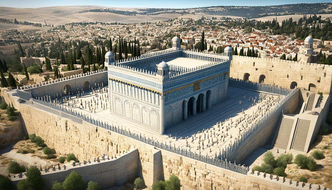 Gates of the Ancient Temple in Jerusalem