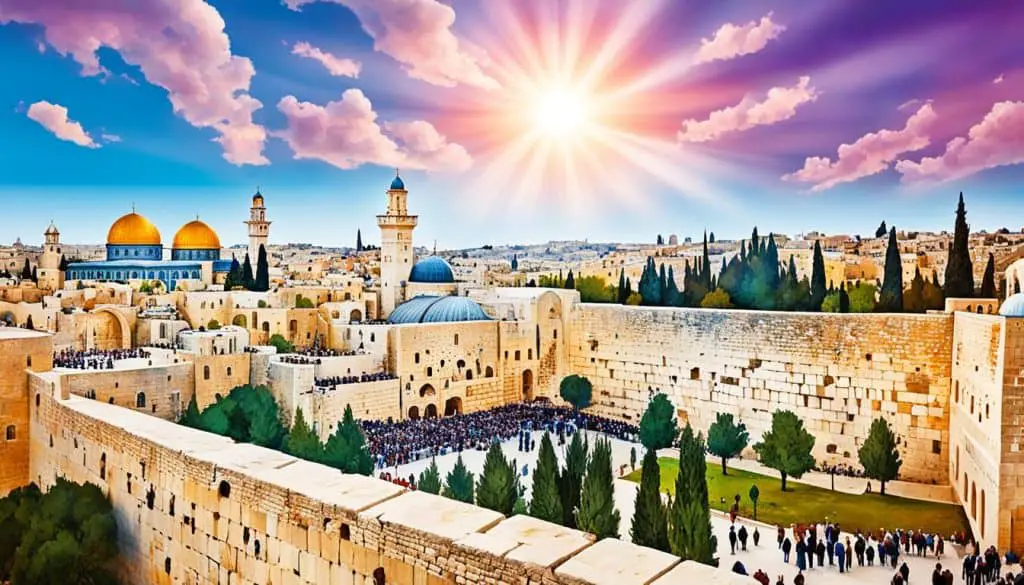 How Does Jerusalem Symbolize God's Presence in Judaism?