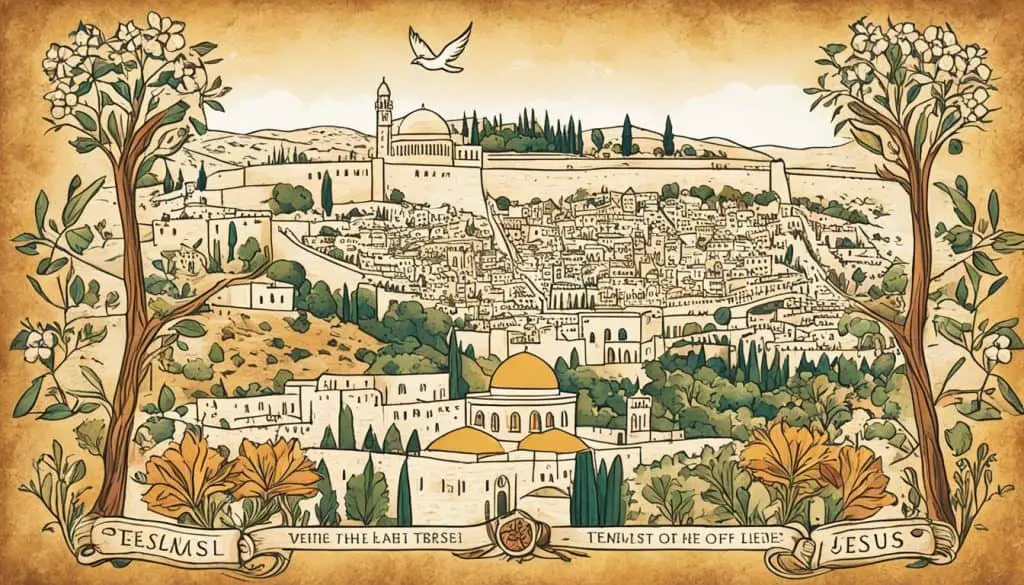 Jerusalem's significance in the life and ministry of Jesus Christ