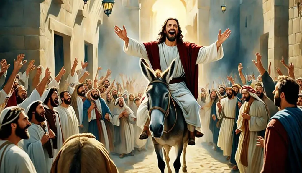 Jesus' Triumphal Entry