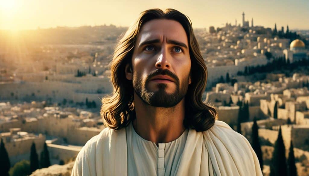 Jesus Weeping Over Jerusalem