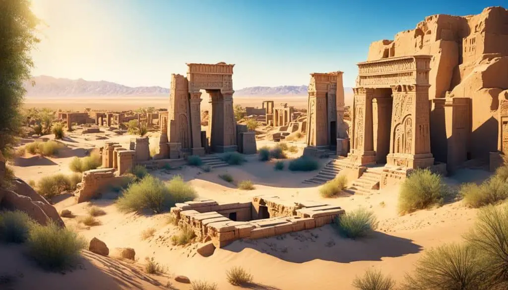 Mesopotamian ruins