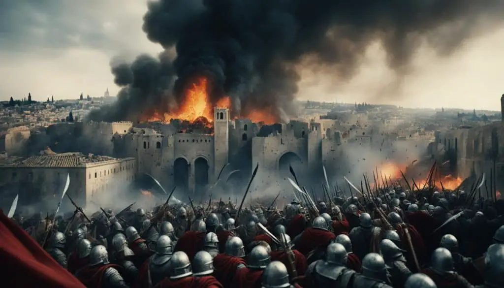 Roman Siege of 70 AD