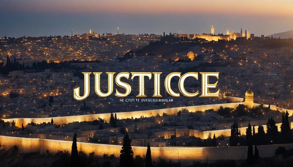 Zion's Connection to Divine Justice