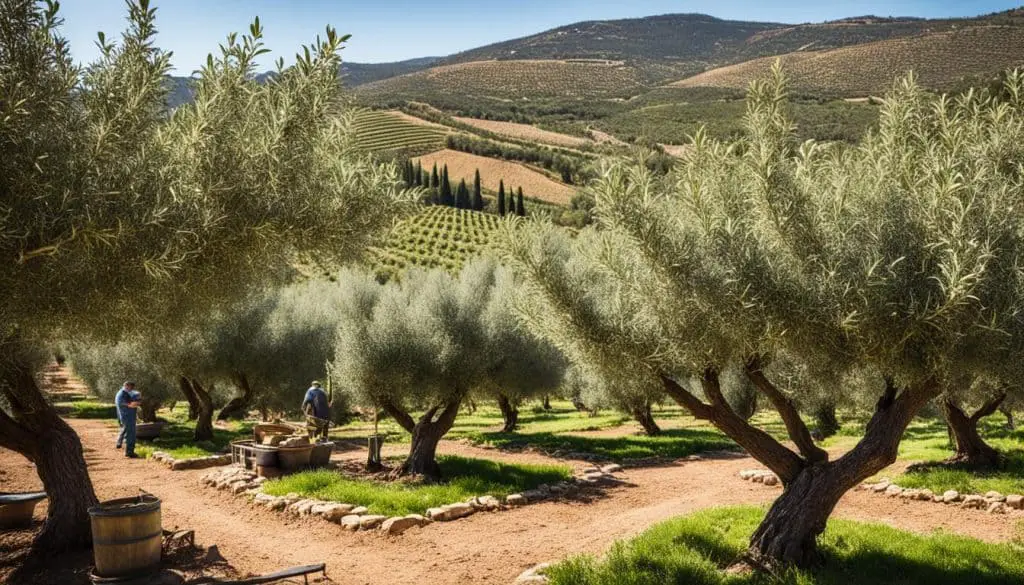 olive cultivation