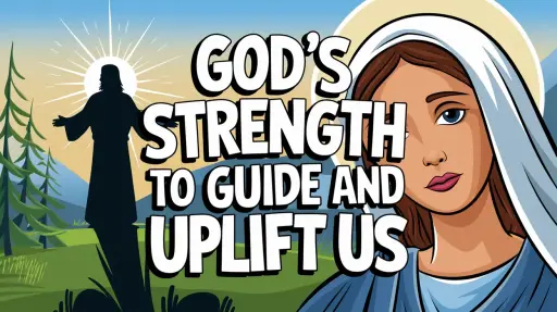 God's Strength to Guide and Uplift Us Through the Challenges of Life
