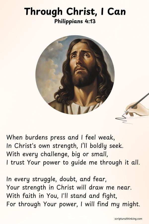 Through Christ, I Can