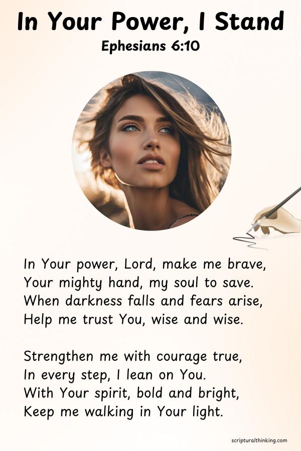 In Your Power, I Stand