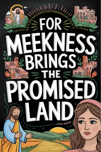 For meekness brings the promised land