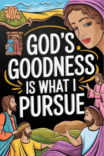 God’s goodness is what I pursue