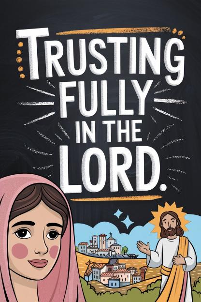 trusting fully in the Lord