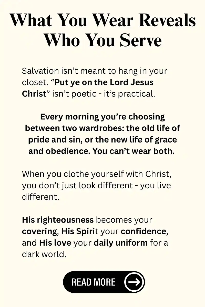 Put on the Lord Jesus Christ