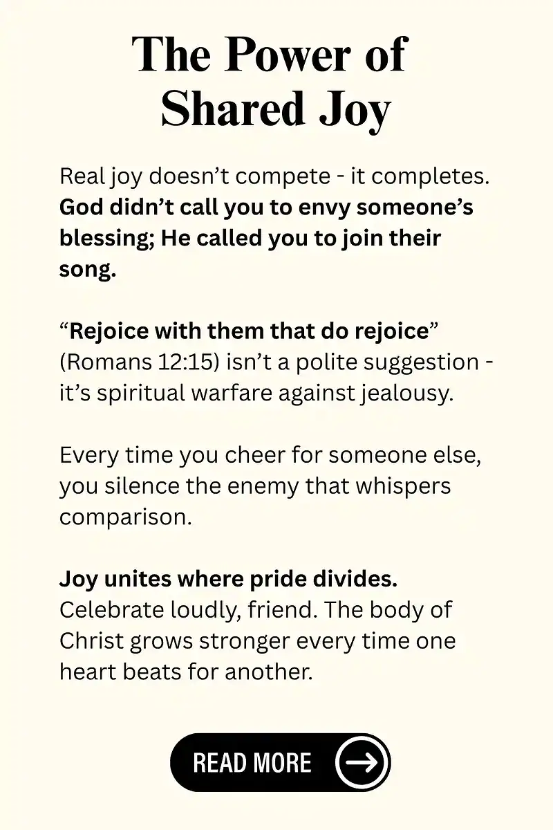 Rejoice with Those Who Rejoice