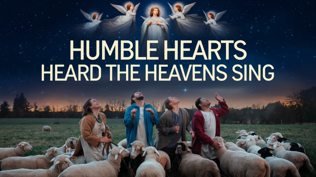 This worshipful retelling celebrates the announcement of Christ’s birth to the shepherds and their journey to meet the Savior