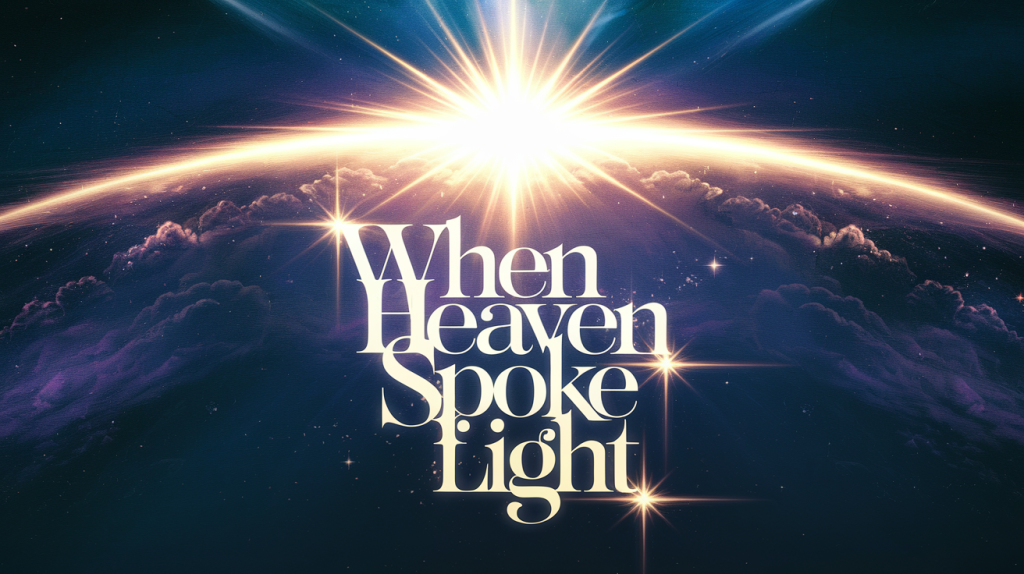 When Heaven Spoke Light