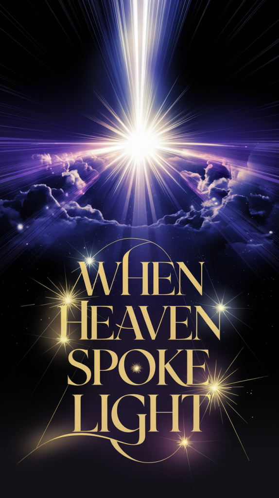 When Heaven Spoke Light