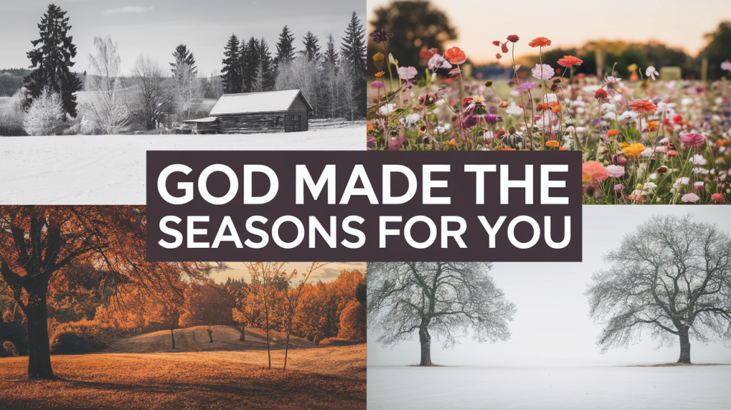 God Made the Seasons for You