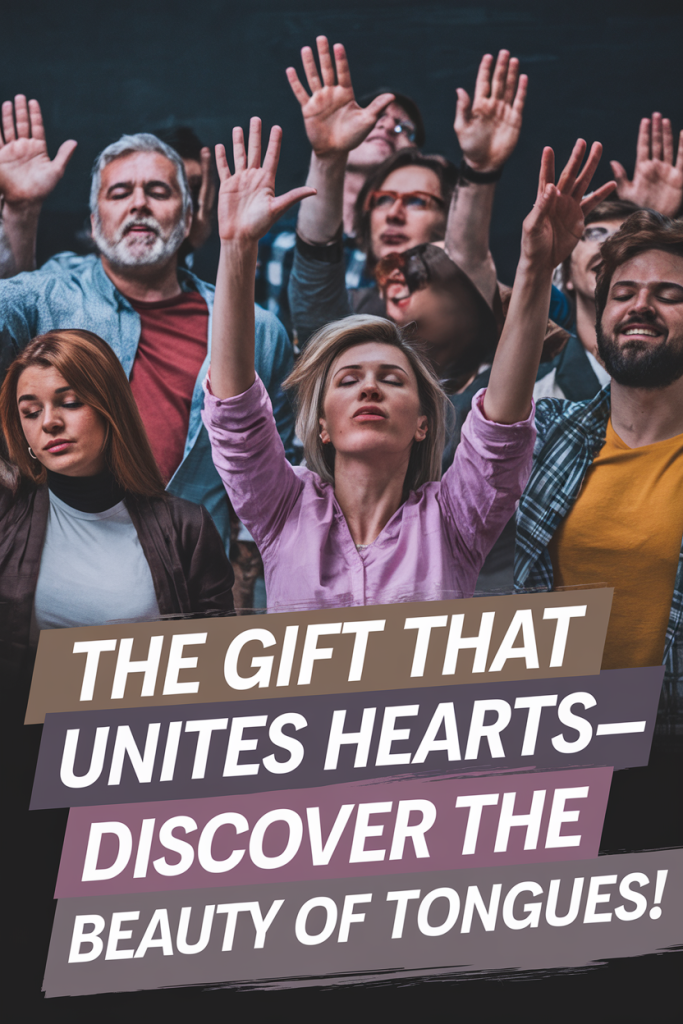 Speaking in tongues often brings believers of all backgrounds together in deeper worship and unity.