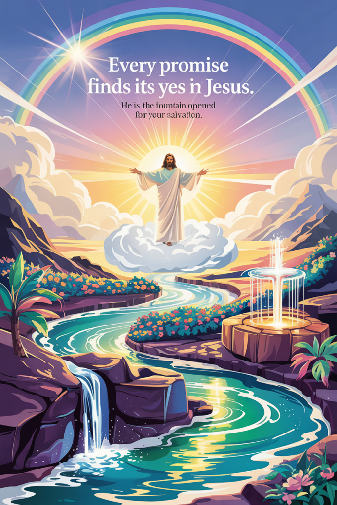 Every promise finds its yes in Jesus