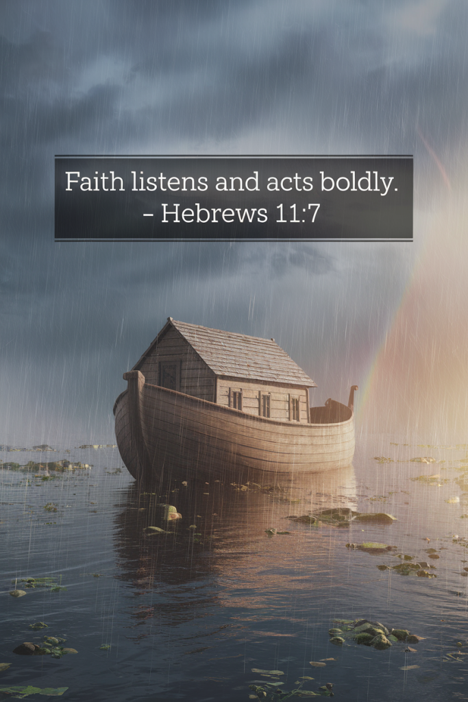 Faith listens and acts boldly
