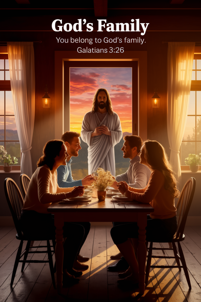 God’s Family - You belong to God's family