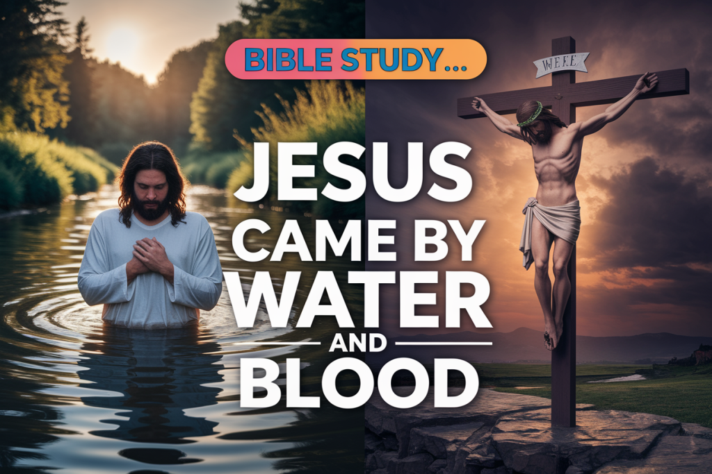 Jesus Came By Water and Blood