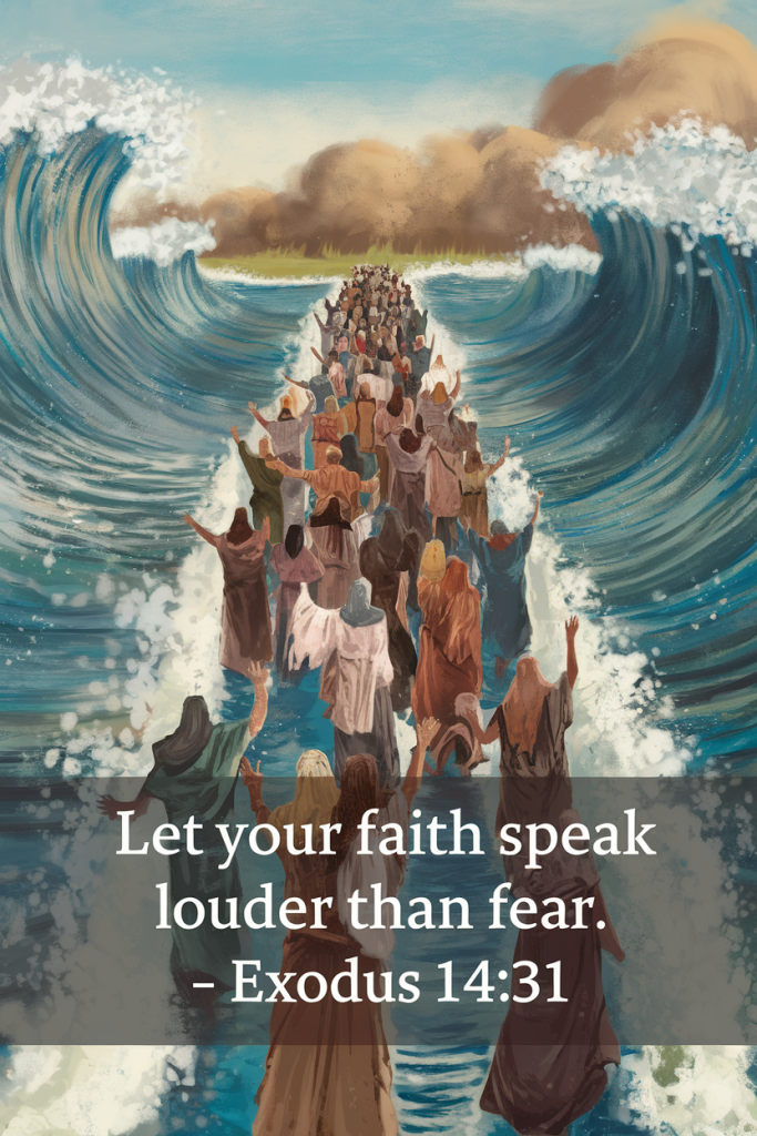 Let your faith speak louder than fear