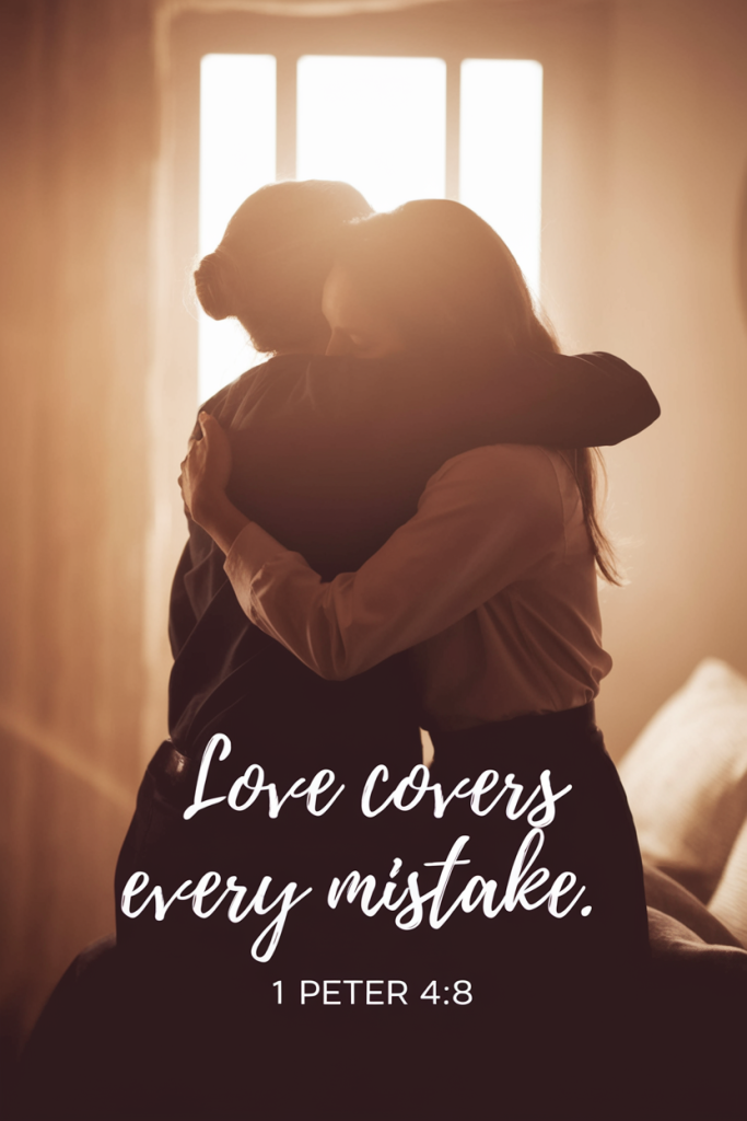 Love covers every mistake