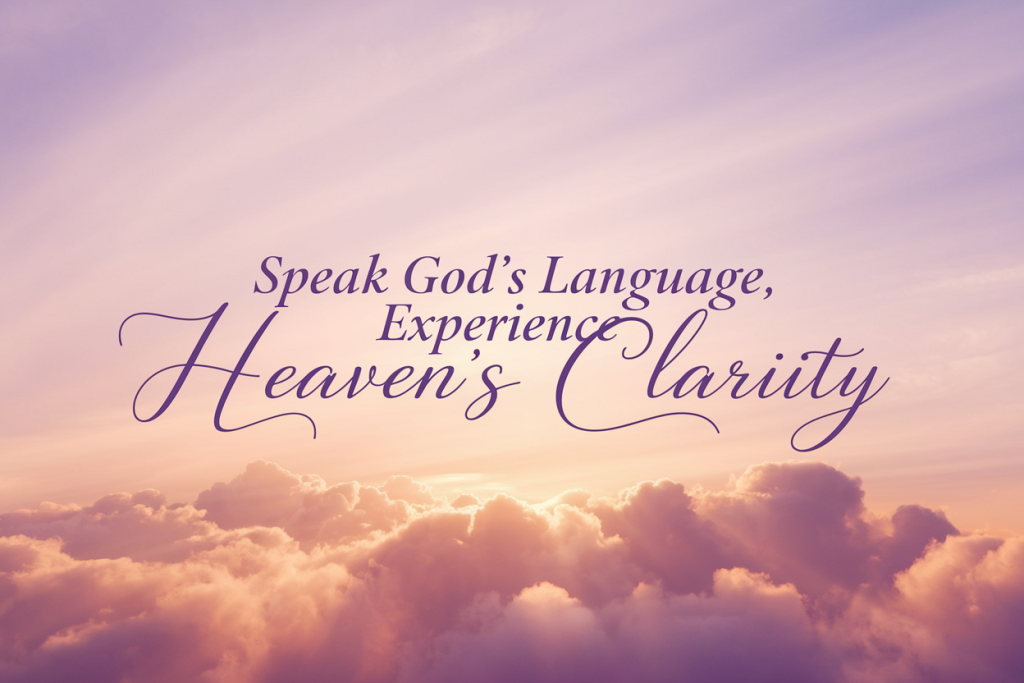 Speak God's Language