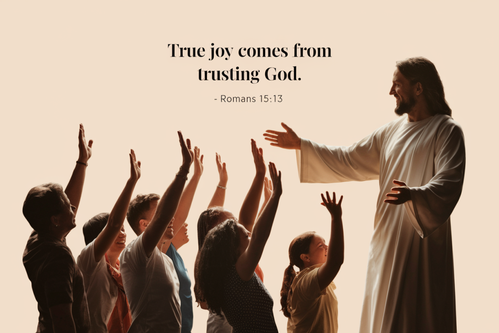 True joy comes from trusting God
