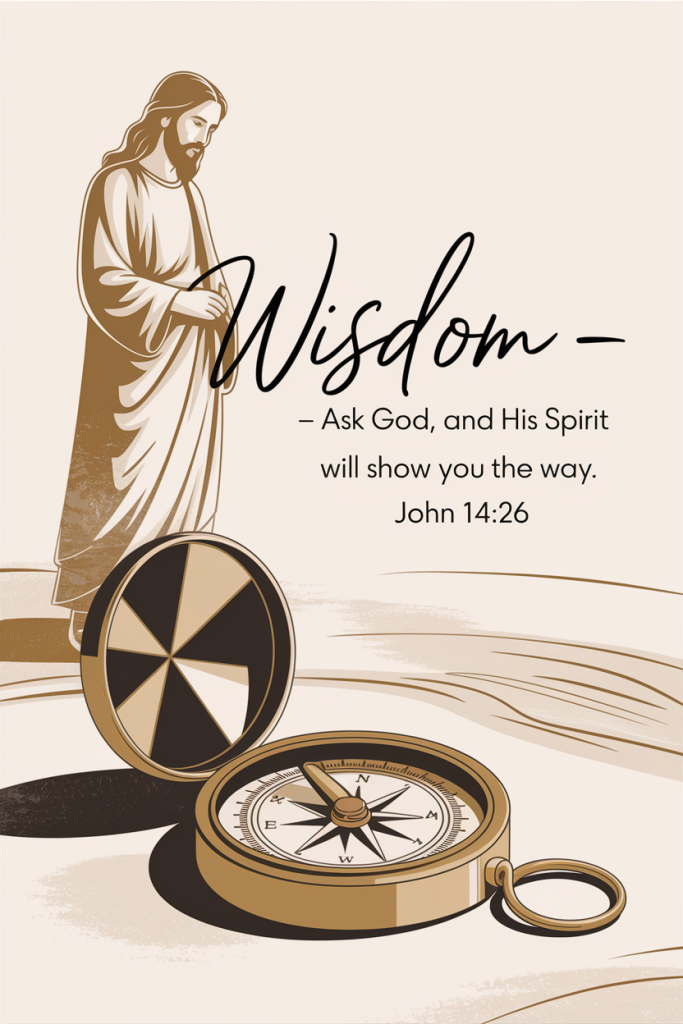 Wisdom - Ask God, and His Spirit will show you the way