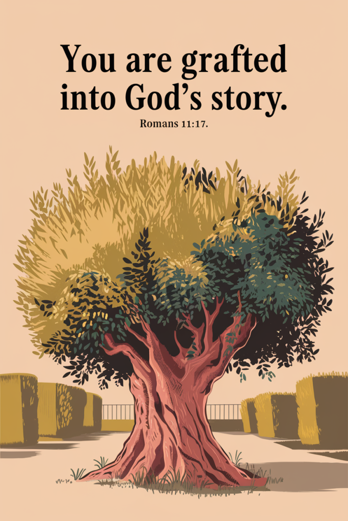 You are grafted into God's story