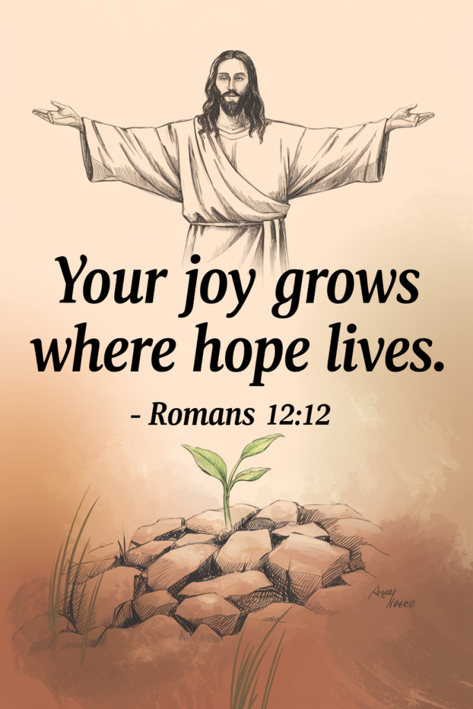 Your joy grows where hope lives
