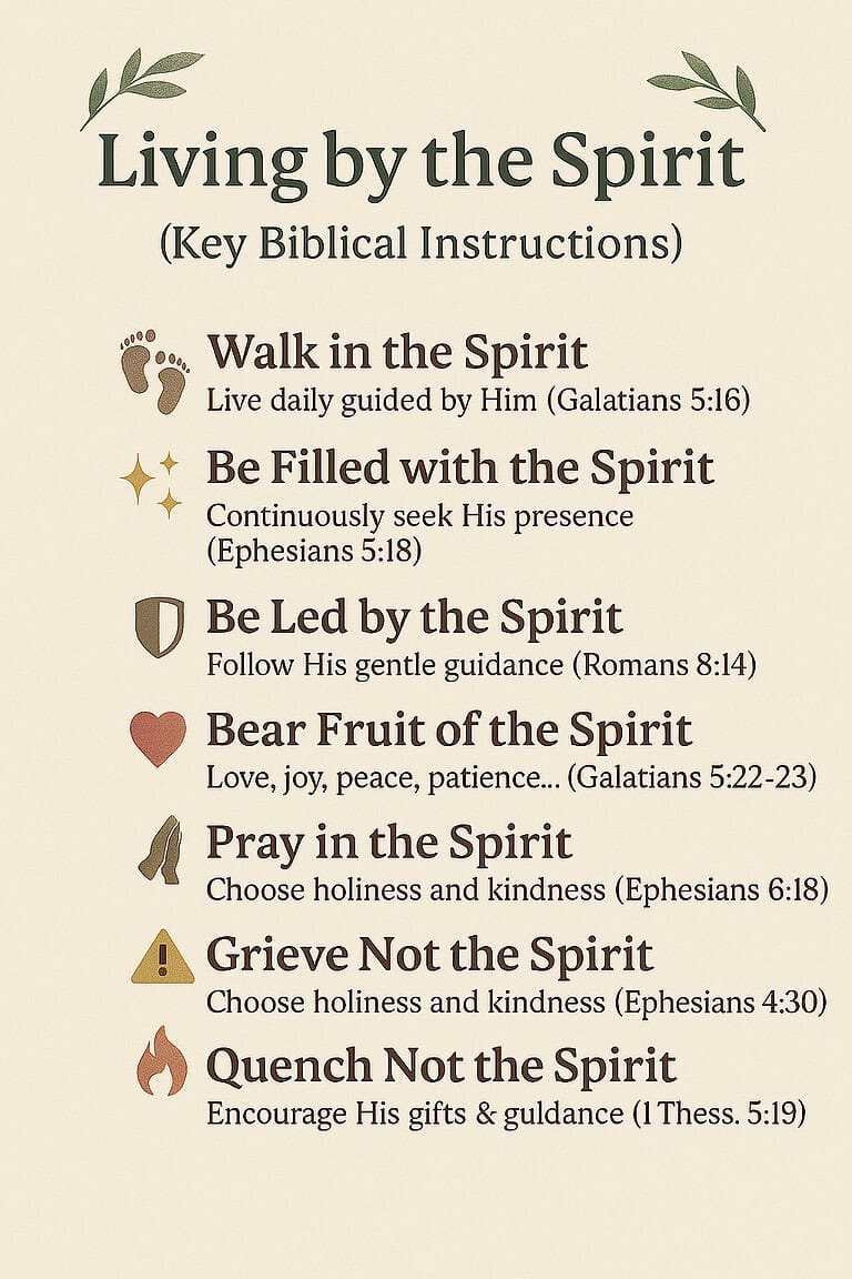 Bible Study About The Holy Spirit: From Fire to Dove